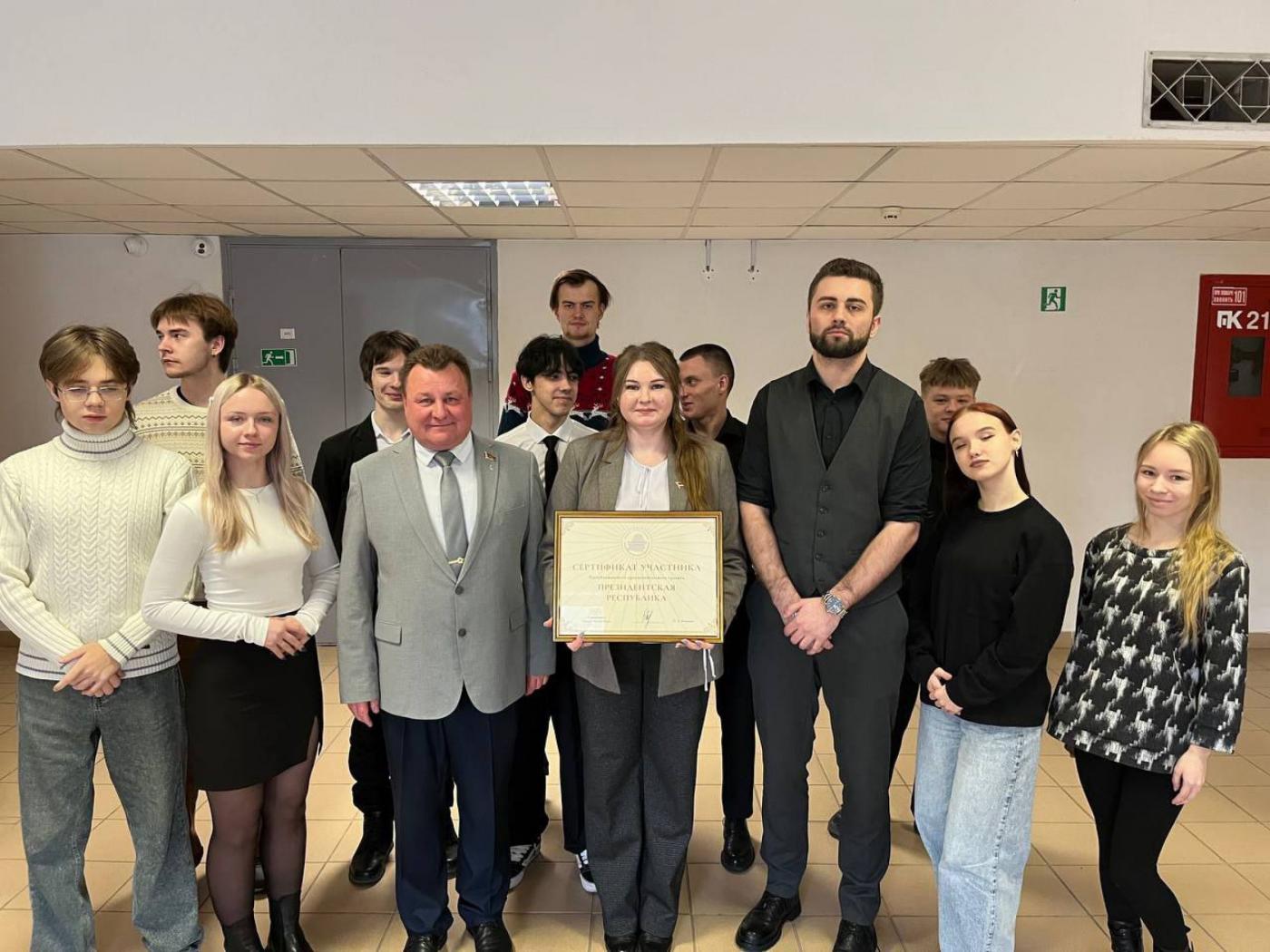 Встреча в рамках проекта «Президентская республика» со студентами ИПФ и ФТК